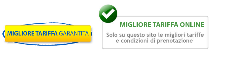 migliore tariffa garantita online